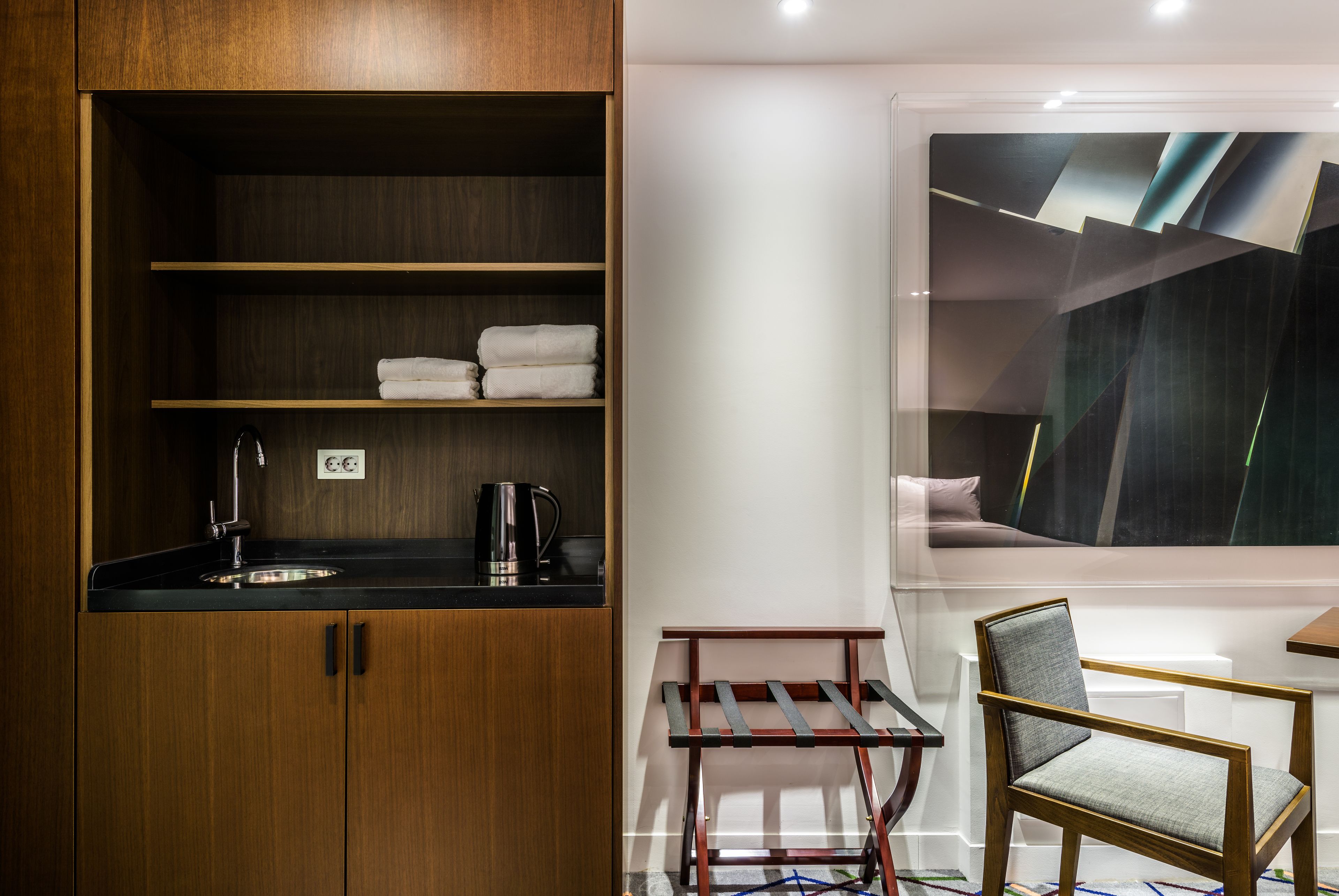 deluxe double room, ocean view | room amenity