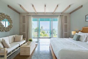 Ropa de cama de alta calidad y minibar