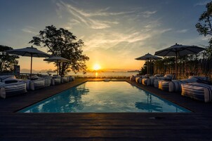 Luxury Villa, 2 Bedrooms, Private Pool, Sea View | Beach/ocean view