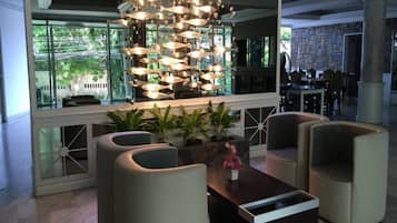 Sala de estar en el lobby