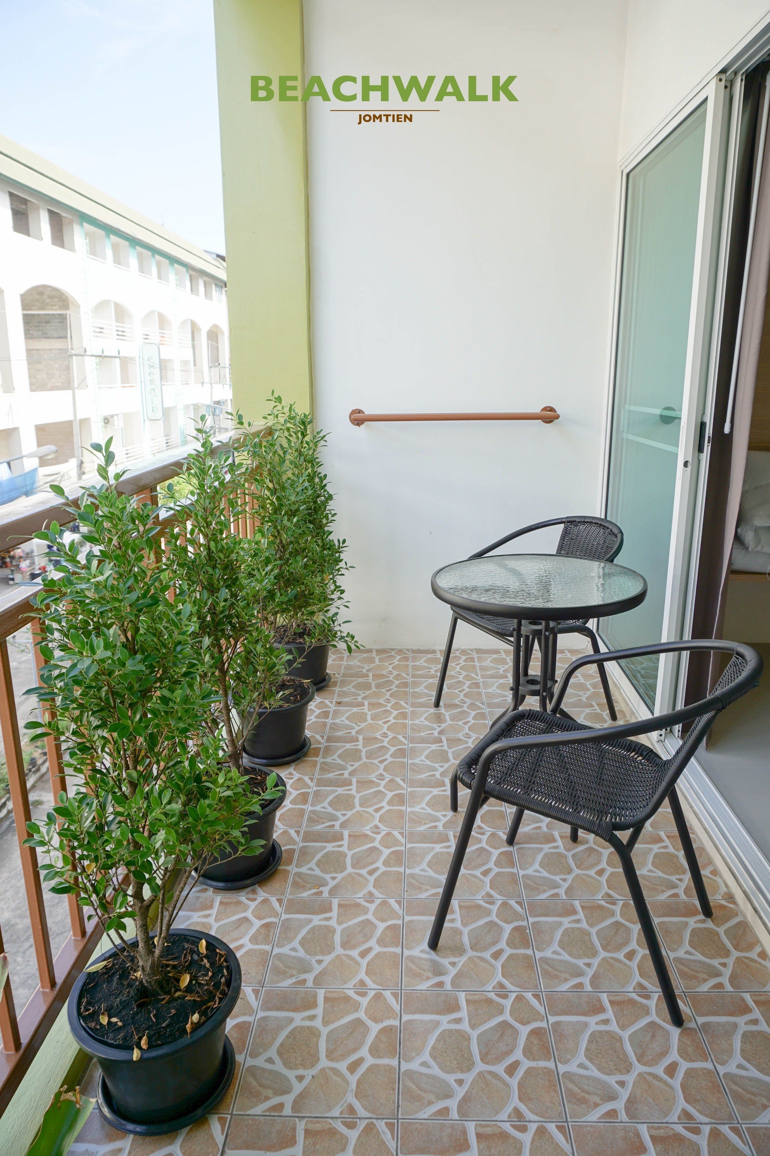 deluxe double room, balcony | balcony