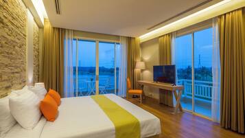 3 habitaciones, minibar y caja de seguridad en la habitación