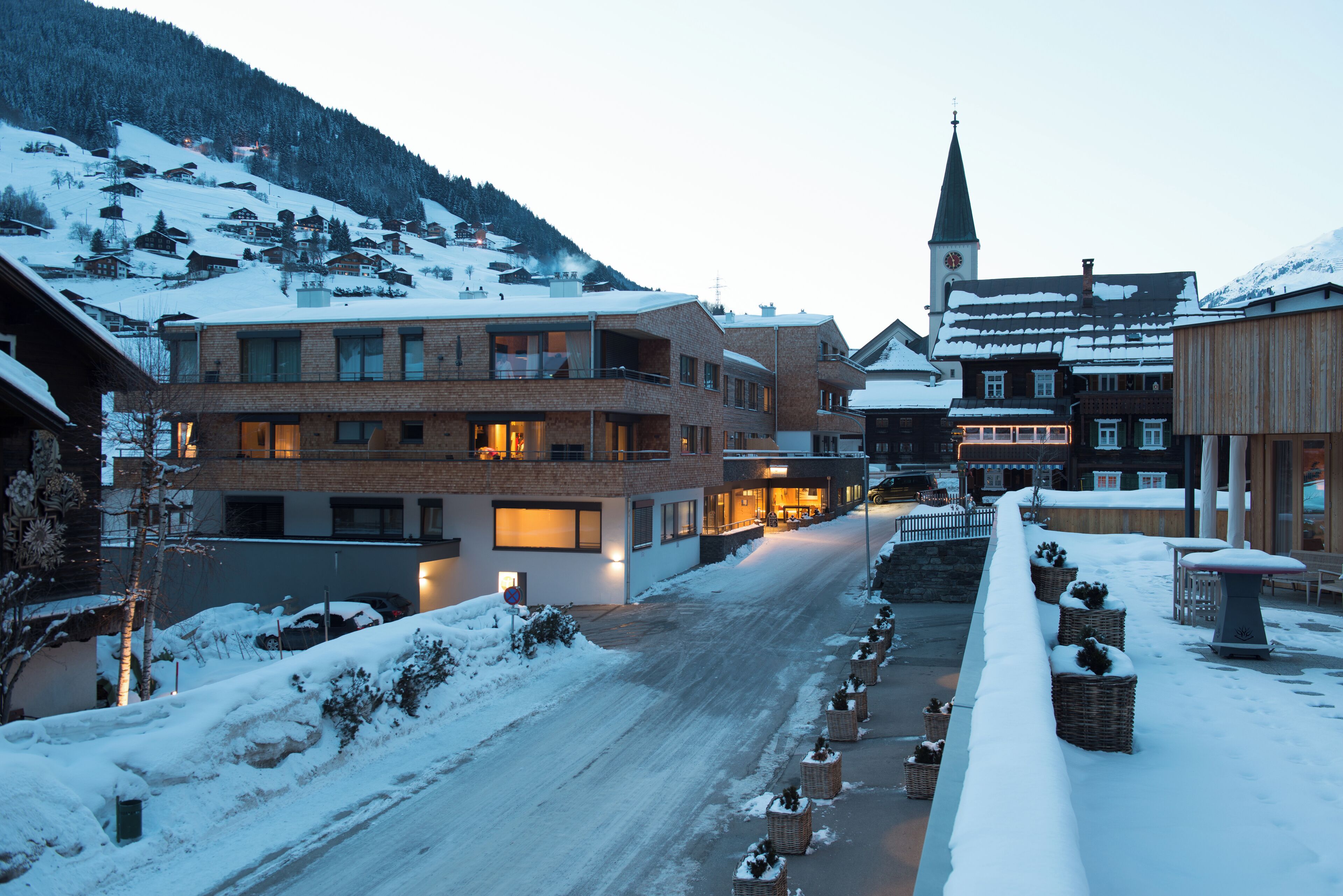 Fassade der Unterkunft