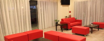 Sala de estar en el lobby