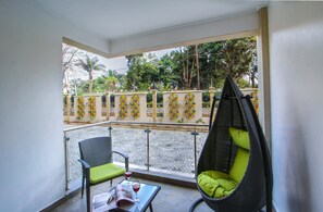 Standardlejlighed - 1 queensize-seng - ikke-ryger | Terrasse/gårdhave