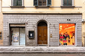Fassade der Unterkunft