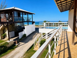 Deluxe dubbelrum för 1 person - 1 kingsize-säng - utsikt mot stranden - mot havet | Minibar, ljudisolering, gratis wi-fi och sängkläder