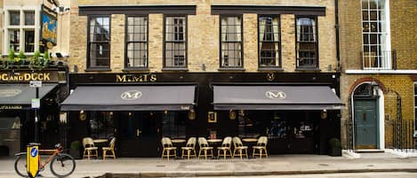 Voorkant van accommodatie