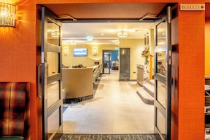 Interior entrance