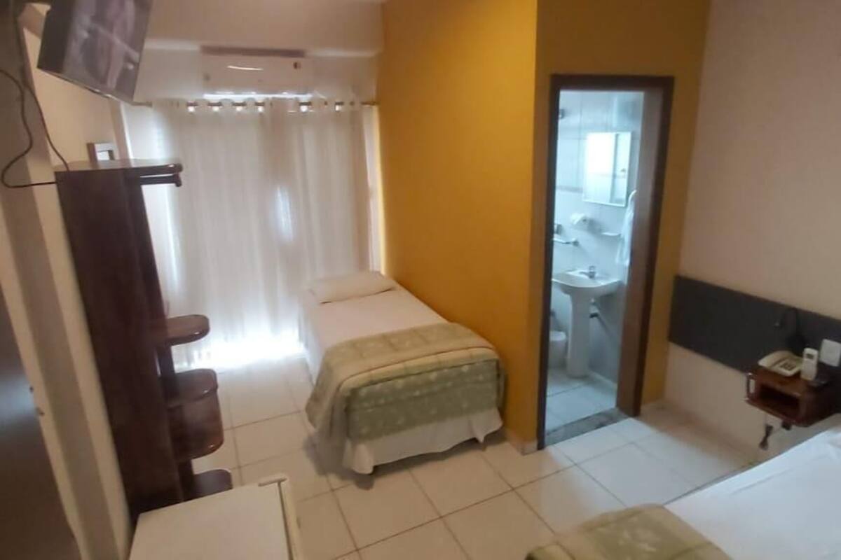 Minibar, desk, blackout drapes, WiFi (free)