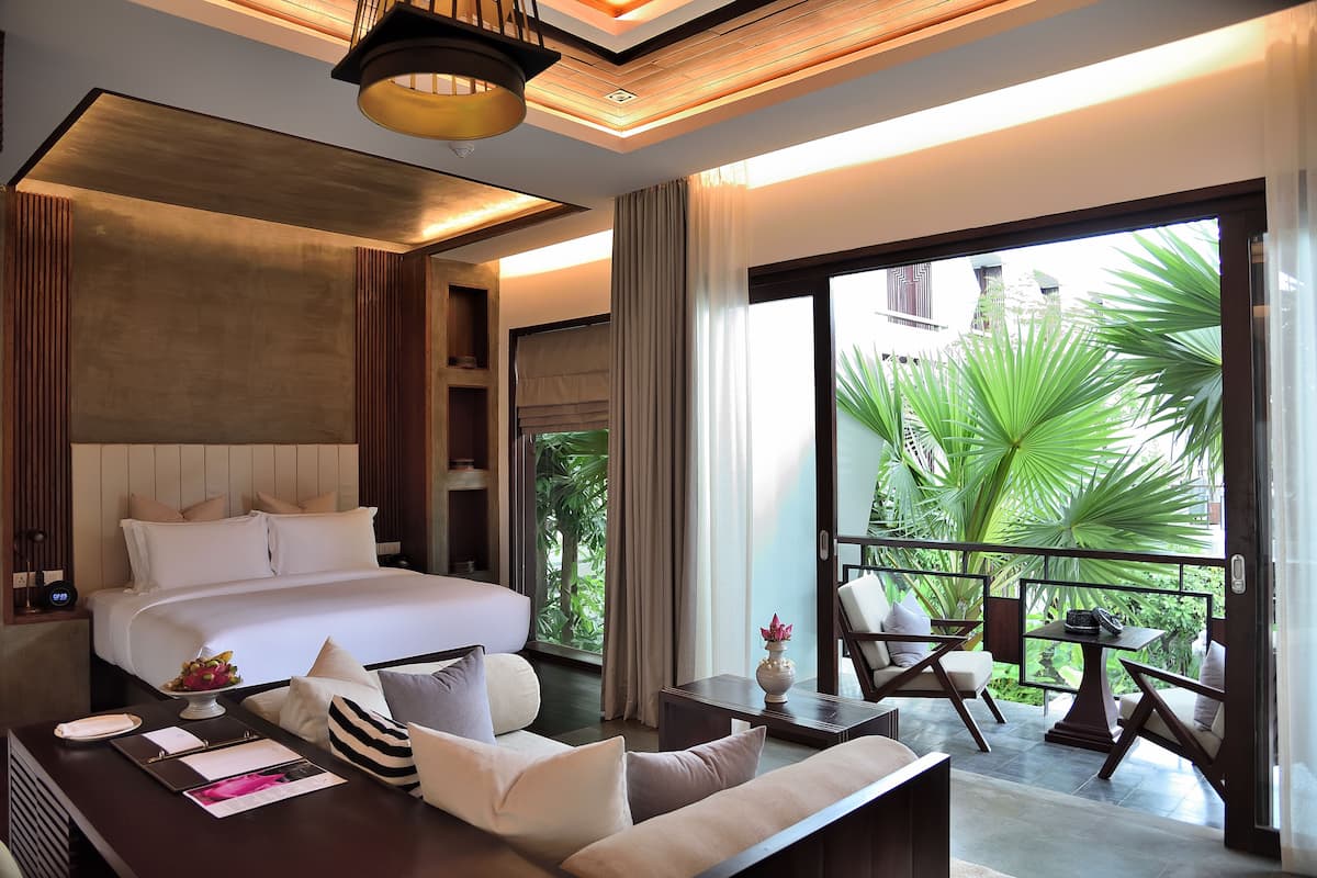 Junior Suite King | 1 ห้องนอน, เครื่องนอนระดับพรีเมียม, มินิบาร์ฟรี, ตู้นิรภัยในห้องพัก
