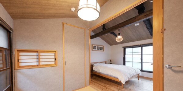 傳統聯排別墅 (Japanese Style, up to 5 people) | 1 間臥室、書桌、筆電工作空間、免費無線上網