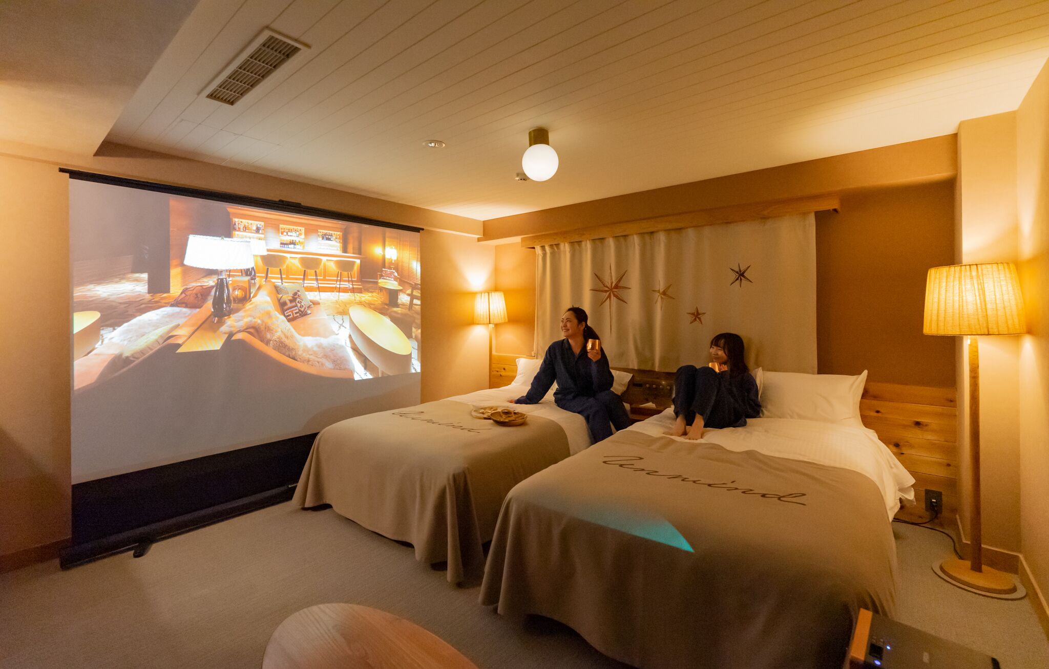 雙床房, 非吸煙房 (Theater) | 迷你吧、房內夾萬、免費 Wi-Fi