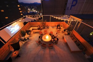Terrasse sur le toit