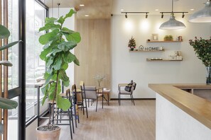 Front of property – evening/night