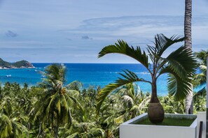 Vue depuis l’hébergement