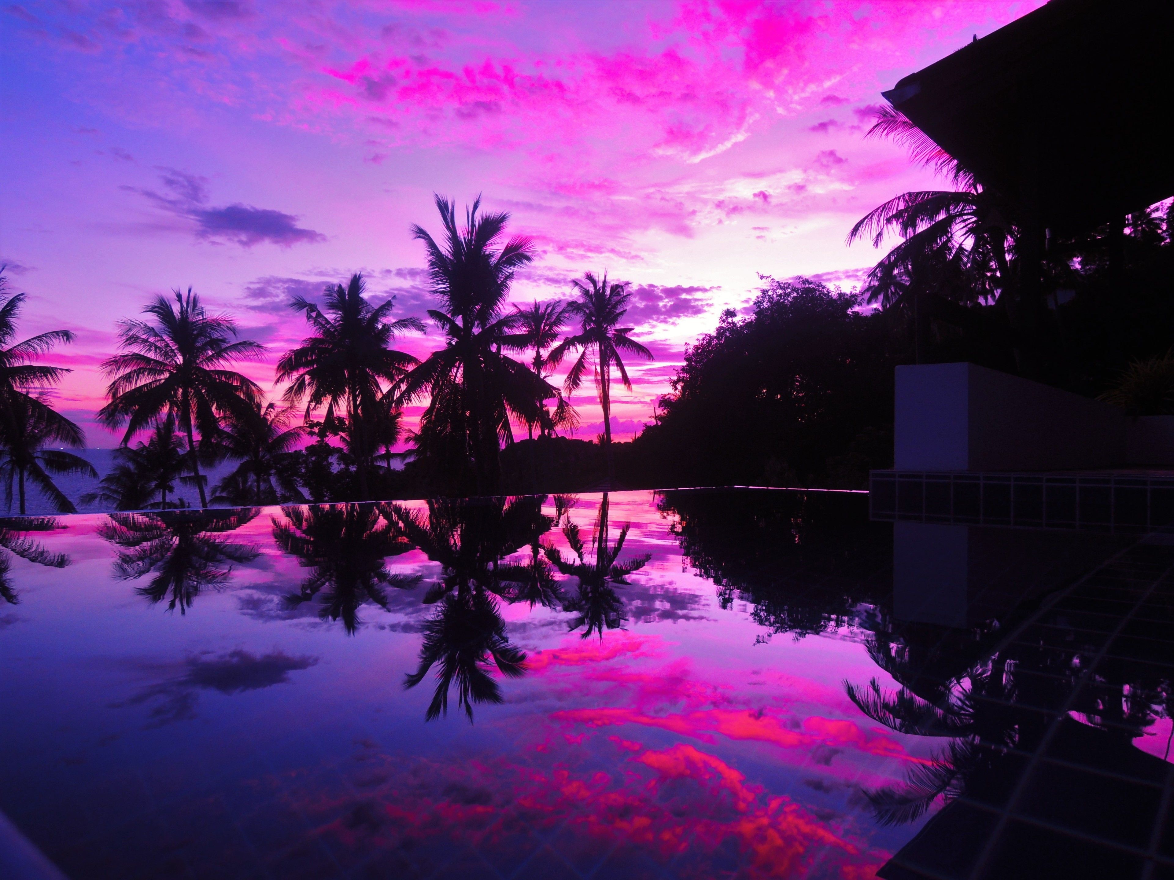 部屋からの景観