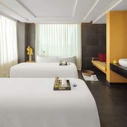 Couples treatment rooms, steam room, body treatments, body wraps