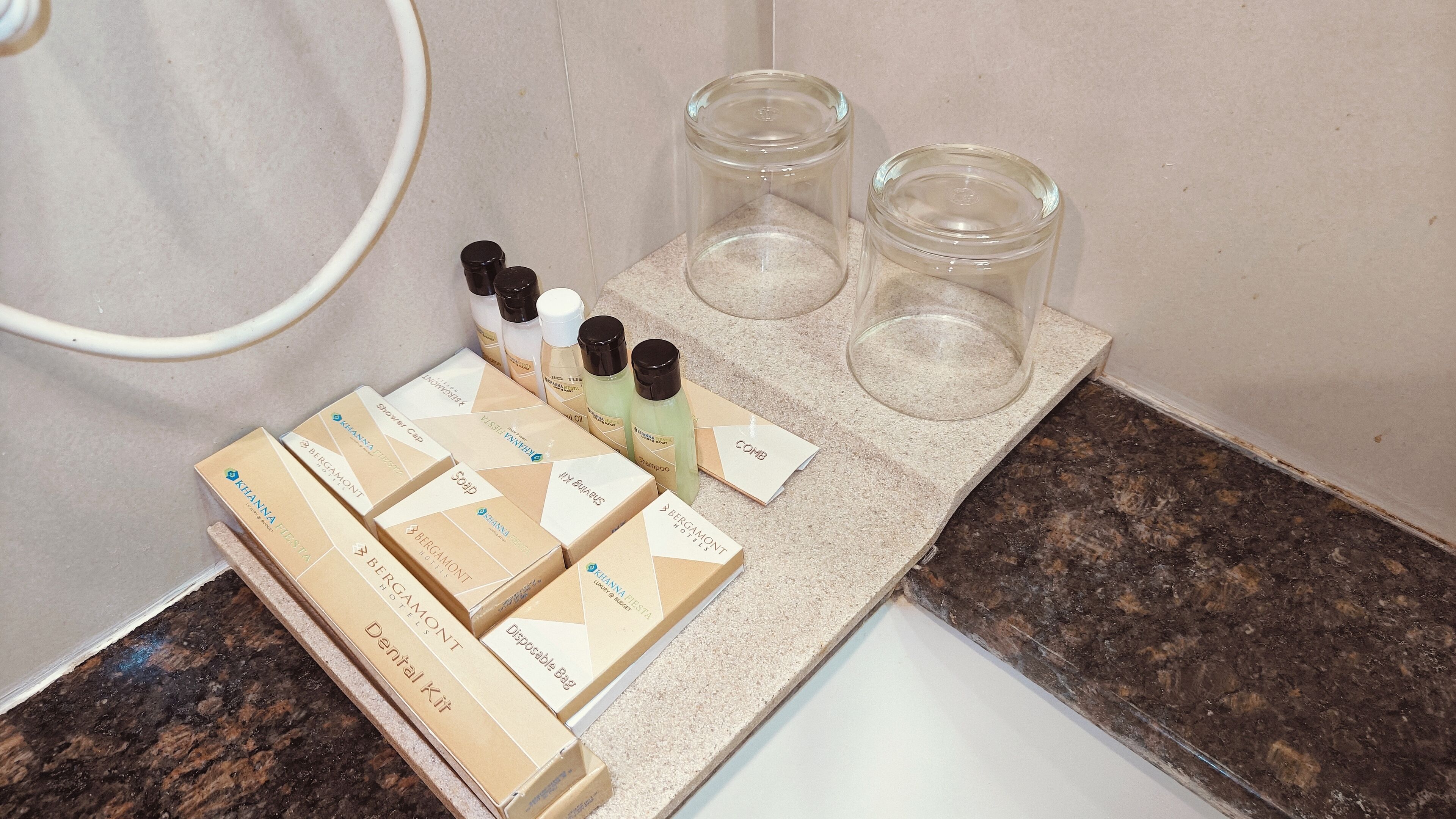 executive room | bathroom amenities | shower, rainfall showerhead, designer toiletries, hair dryer