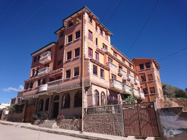 Façade de l’hébergement