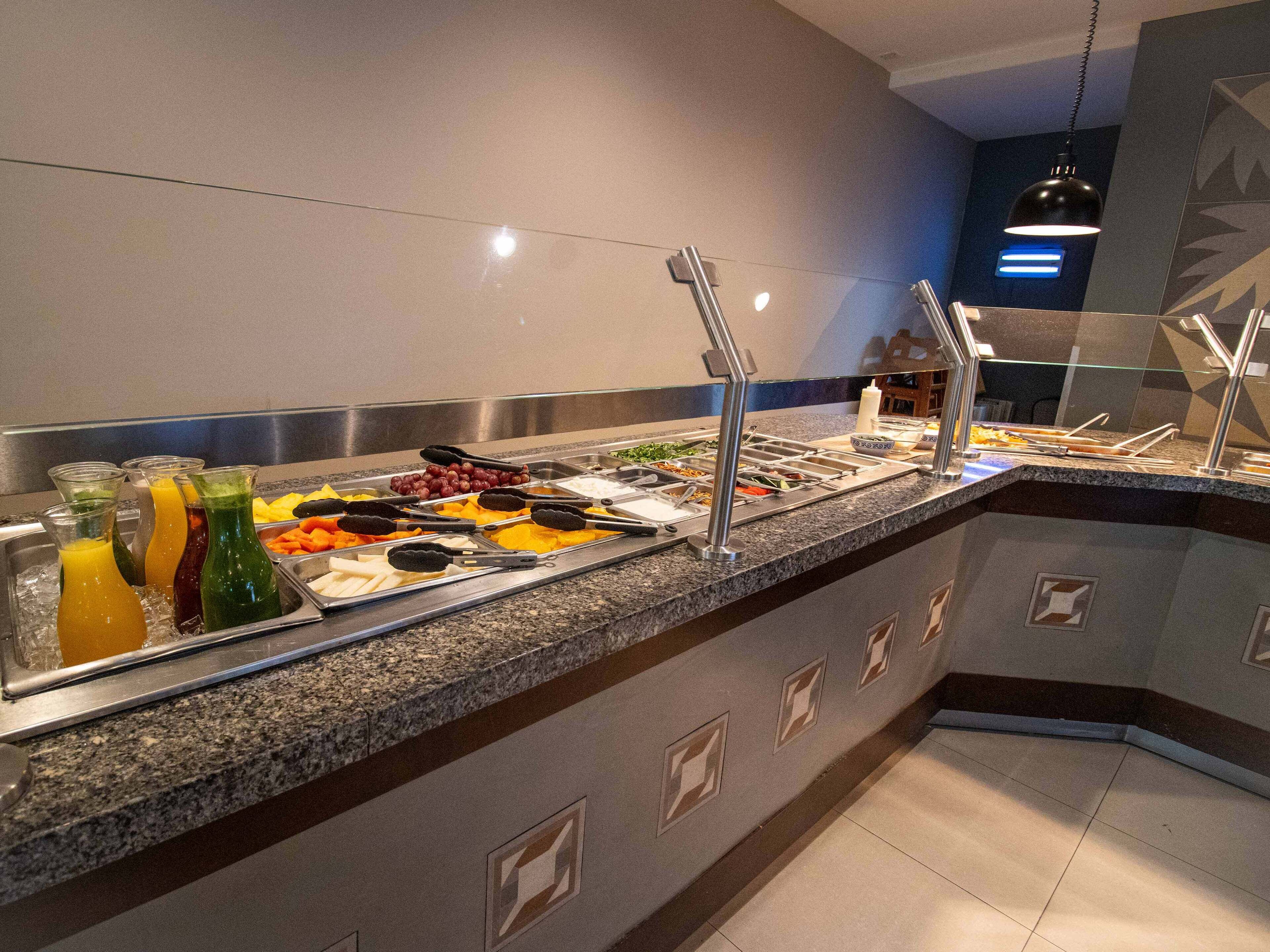 daily buffet breakfast (usd 18 per person)