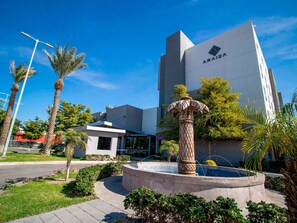 Facciata della struttura