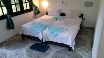 Premium bedding, desk, iron/ironing board, rollaway beds