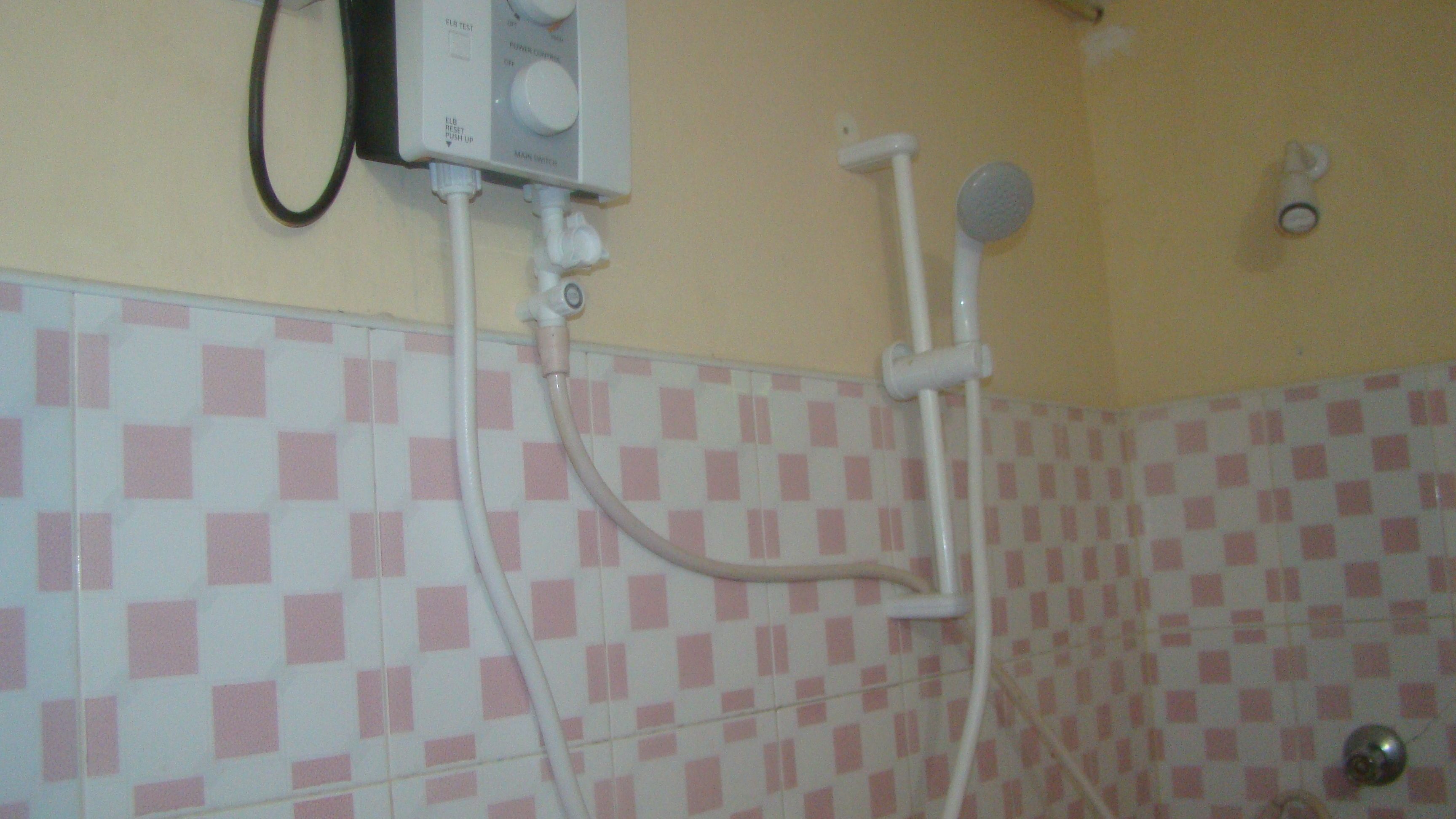 Douche de la salle de bain