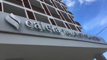 Overnatningsstedets facade