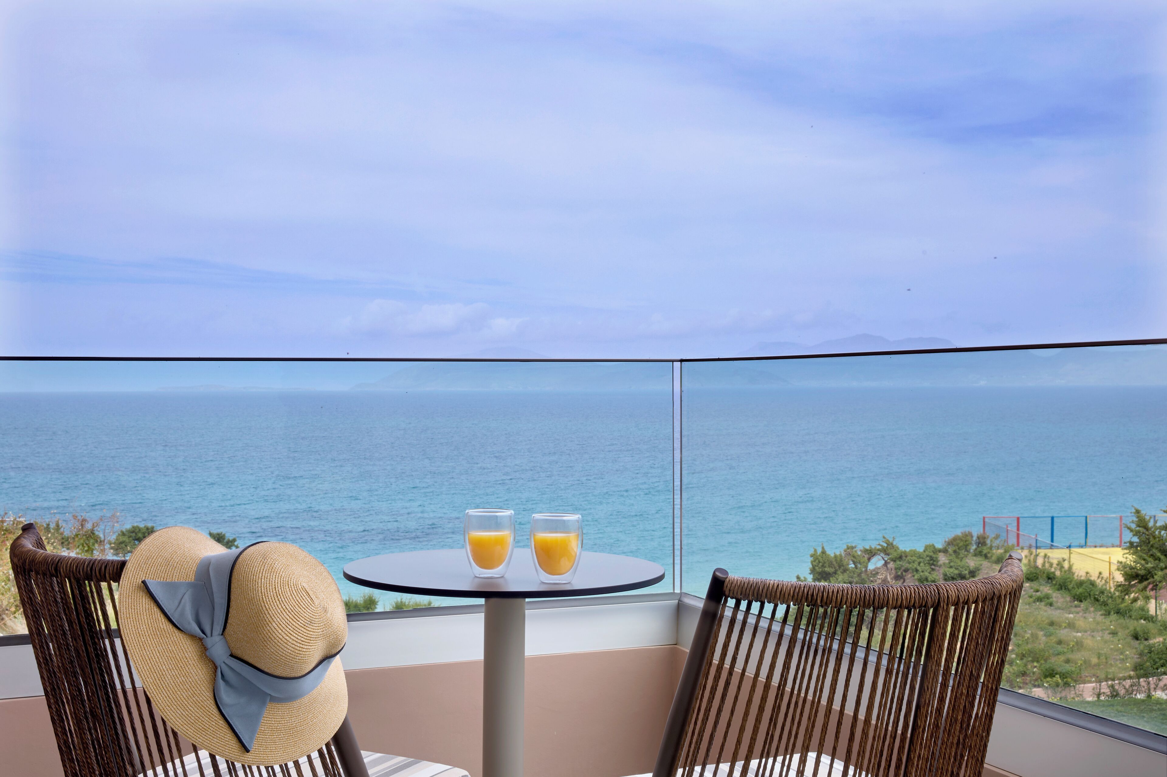 deluxe room sea view | terrace/patio