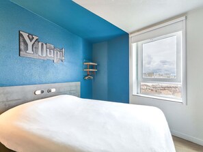 Double Room | Desk, blackout drapes, soundproofing, iron/ironing board