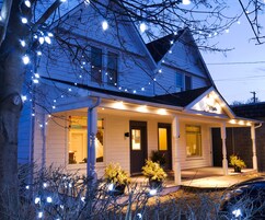 Front of property - evening/night