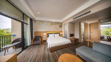 Minibar, in-room safe, desk, blackout curtains