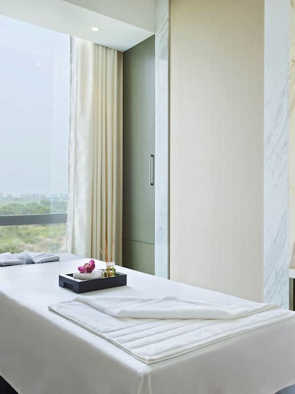 Salas de tratamientos para parejas, sauna, baño turco