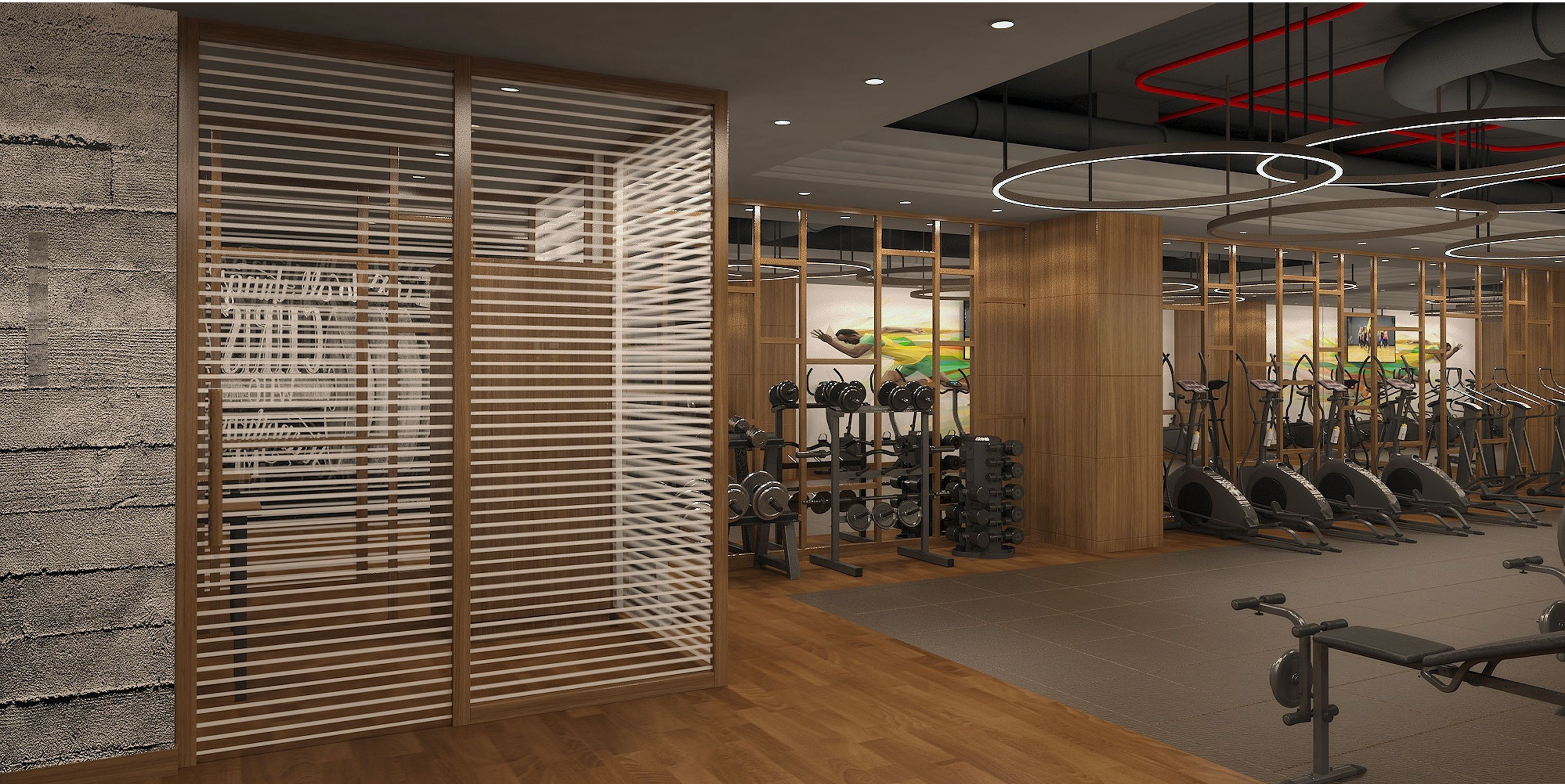 fitness facility