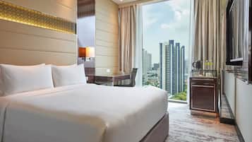 Minibar, in-room safe, blackout curtains, soundproofing