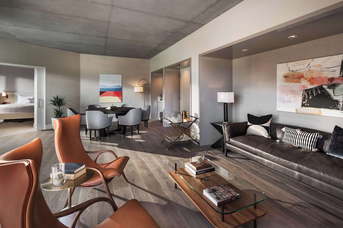 Camelback Presidential Suite | Premium bedding, down comforters, pillowtop beds, minibar