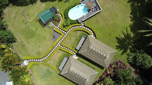 Aerial view - JJ's Retreat (Rarotonga)
