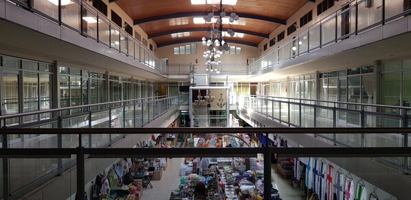 Interior entrance