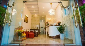 Entrée de l’hébergement