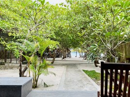 Vista a la playa o al mar