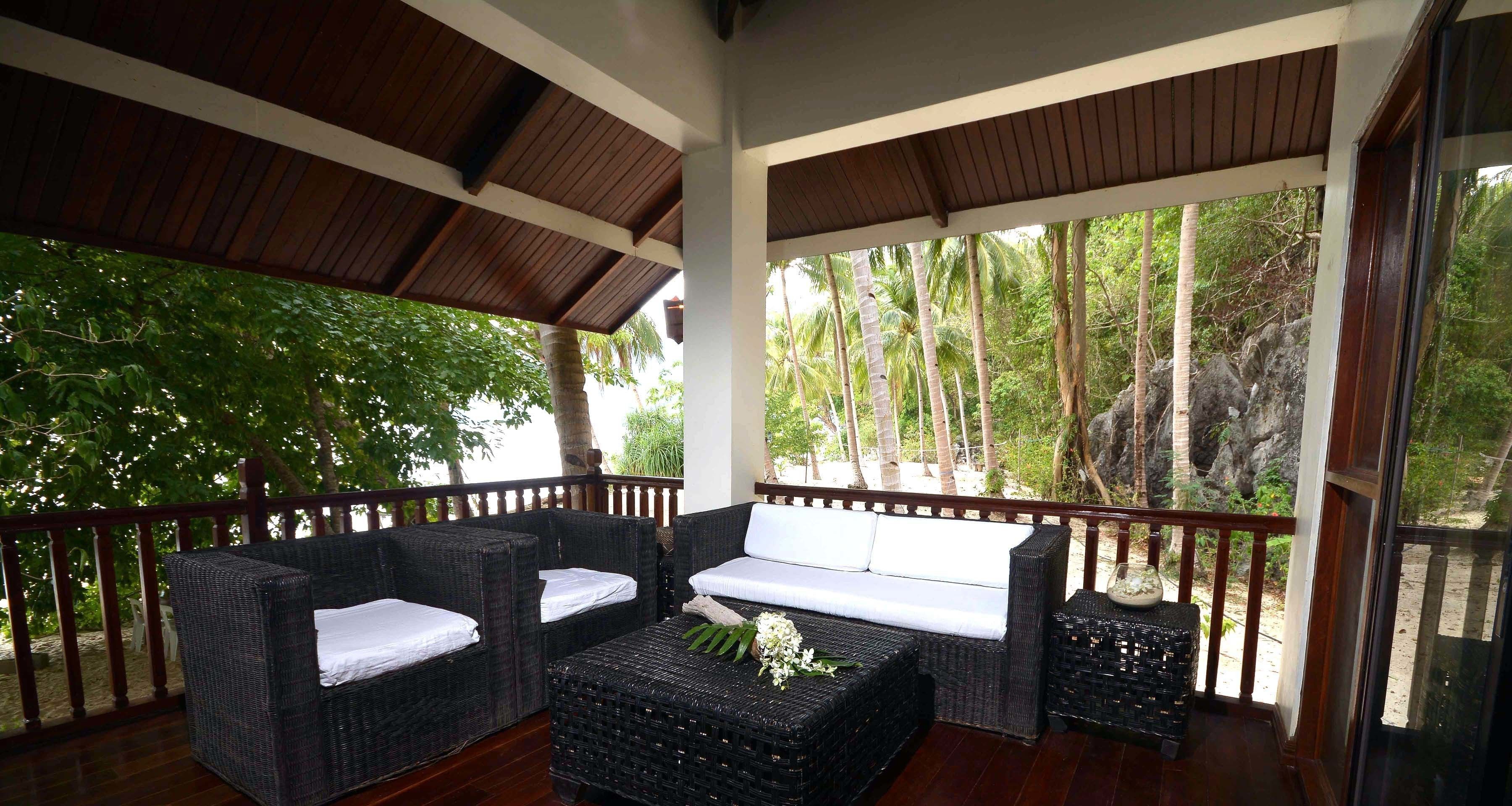 Villa, 3 Bedrooms, Beach View | Balcony