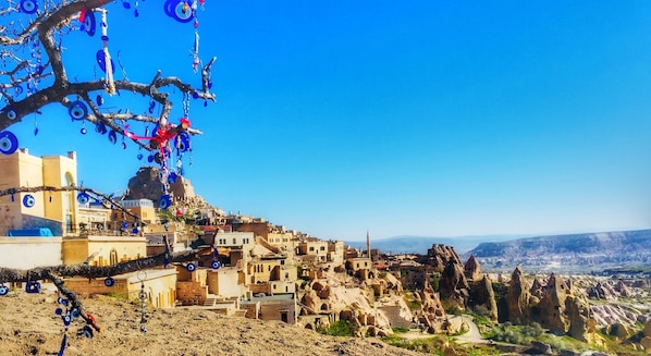 Byudsigt fra overnatningsstedet