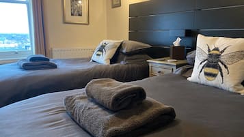 Kingsize double or twin en-suite | Individually decorated, individually furnished, laptop workspace