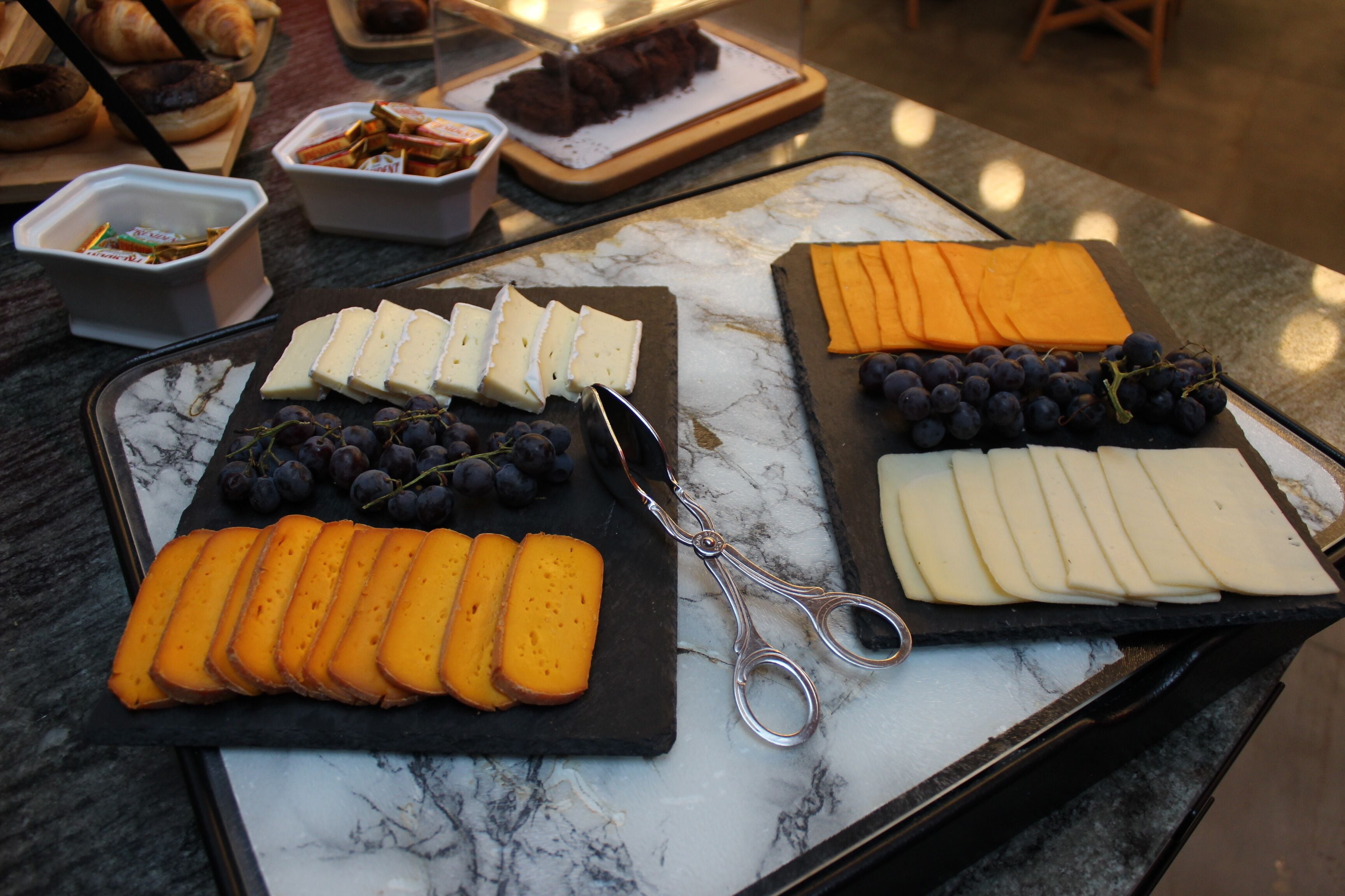 daily buffet breakfast (eur 17 per person)