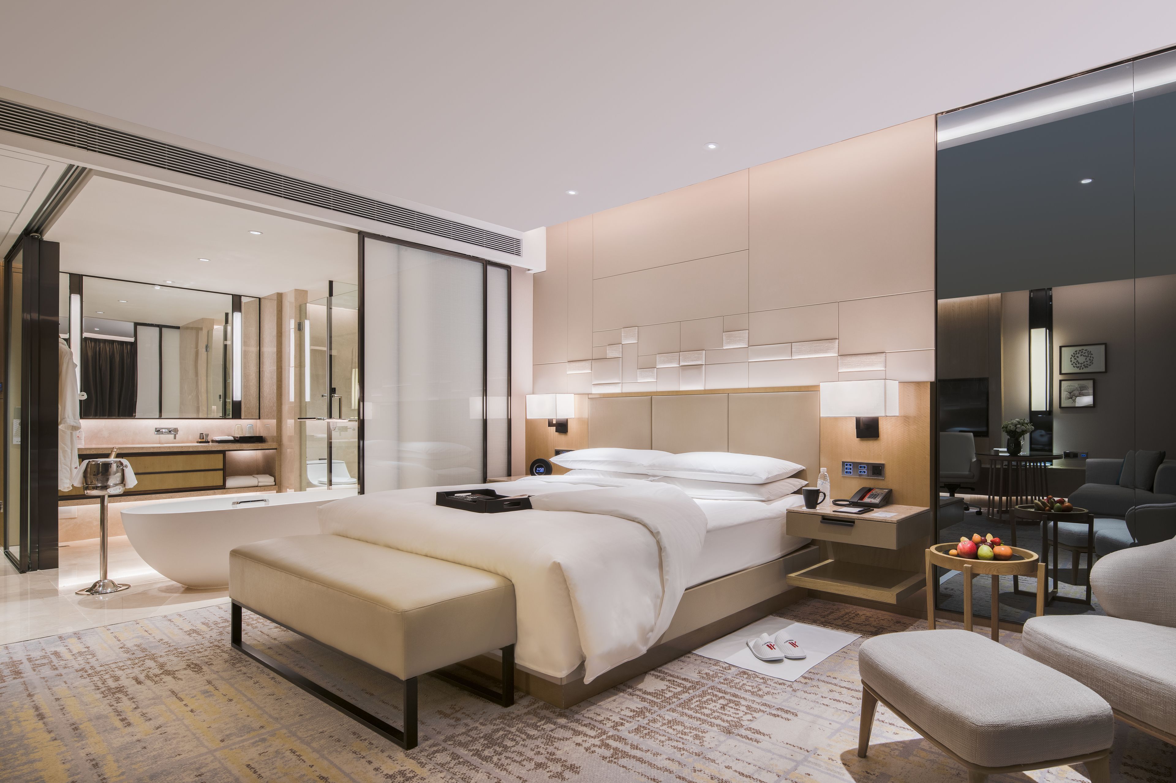 executive deluxe king bed room | down duvets, minibar, in-room safe, individually furnished