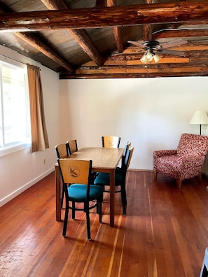 Deluxe Cabin | Dining room - Hanging Horn Lakeside Resort (Moose Lake)
