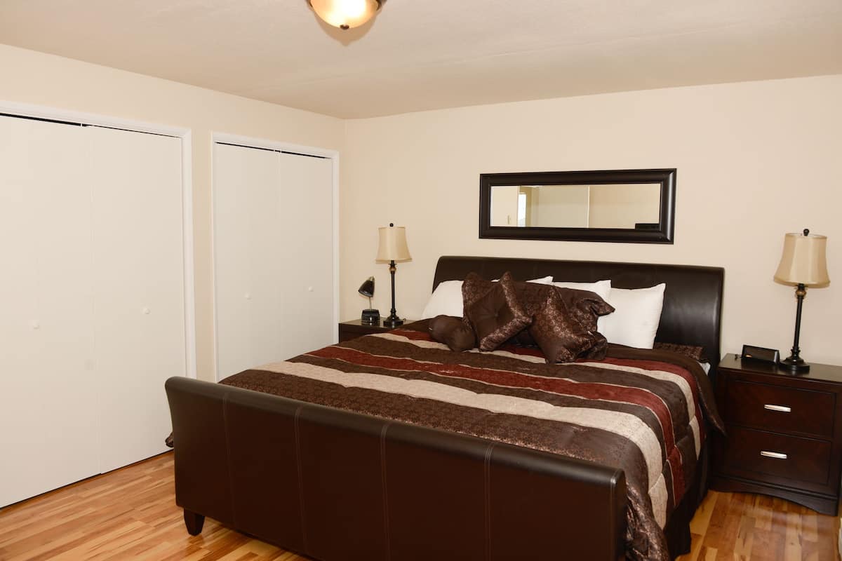Suite Basic, 1 letto king, cucina | 1 camera, biancheria da letto di alta qualità