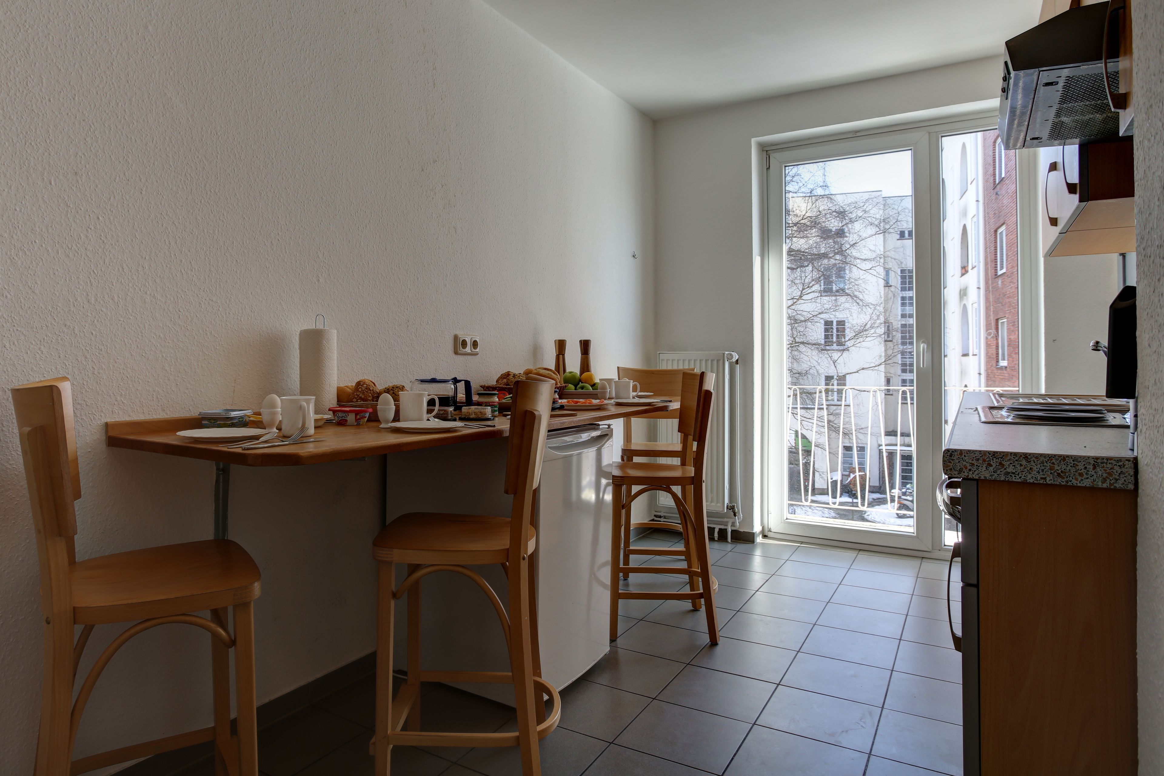 Quarto casal econômico | Cozinha privada | Cafeteira/chaleira