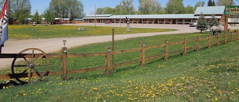 Fachada de la propiedad